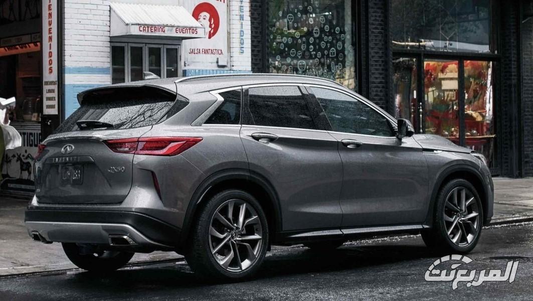 صور انفينيتي QX50 موديل 2025 بجودة عالية من الداخل والخارج والألوان المتوفرة