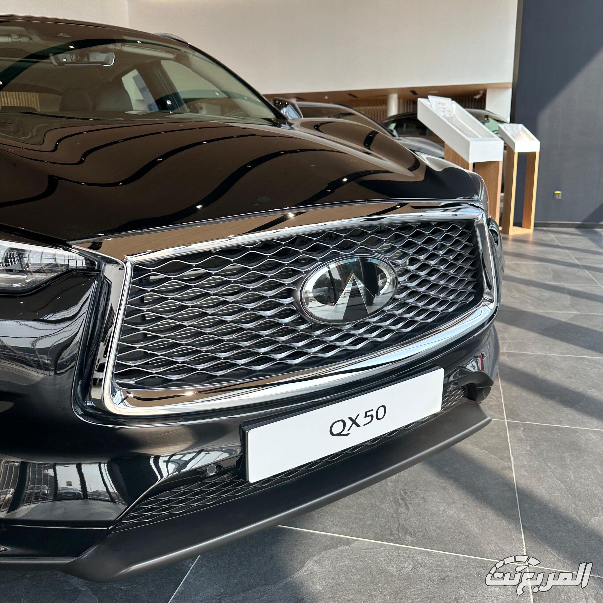 صور انفينيتي QX50 موديل 2025 بجودة عالية من الداخل والخارج والألوان المتوفرة