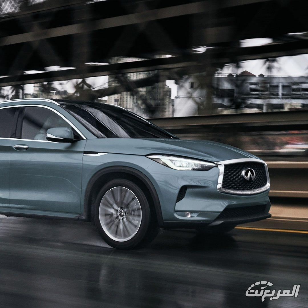 صور انفينيتي QX50 موديل 2025 بجودة عالية من الداخل والخارج والألوان المتوفرة