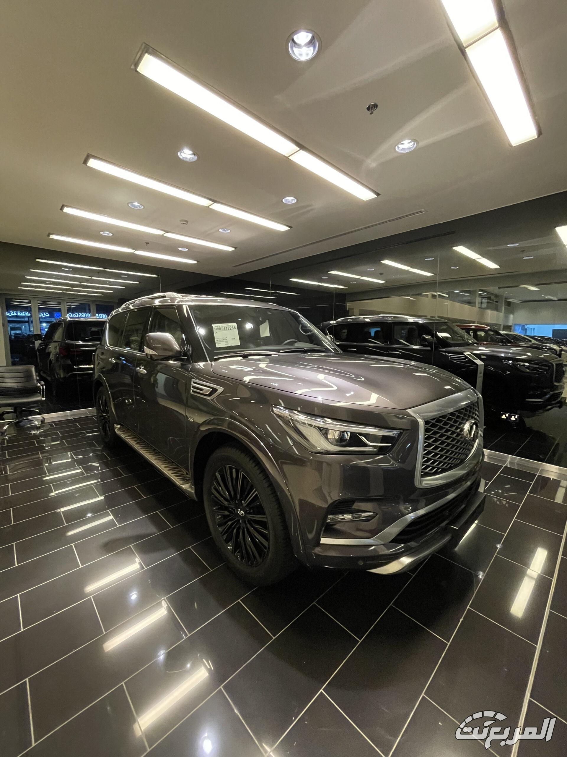 صور انفينيتي QX80 موديل 2025 بجودة عالية من الداخل والخارج والألوان المتوفرة