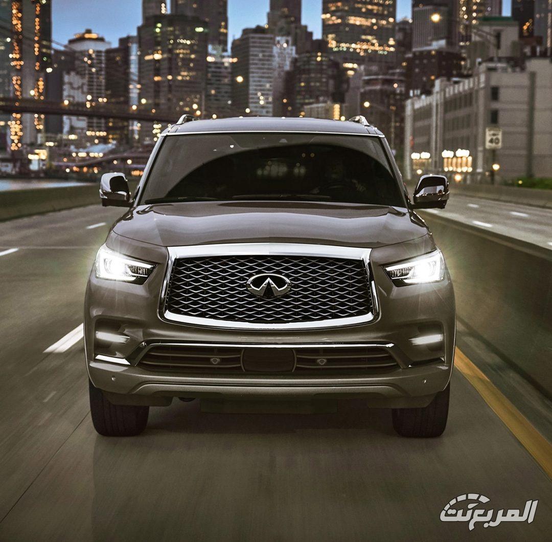 صور انفينيتي QX80 موديل 2025 بجودة عالية من الداخل والخارج والألوان المتوفرة