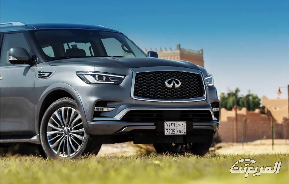 صور انفينيتي QX80 موديل 2025 بجودة عالية من الداخل والخارج والألوان المتوفرة