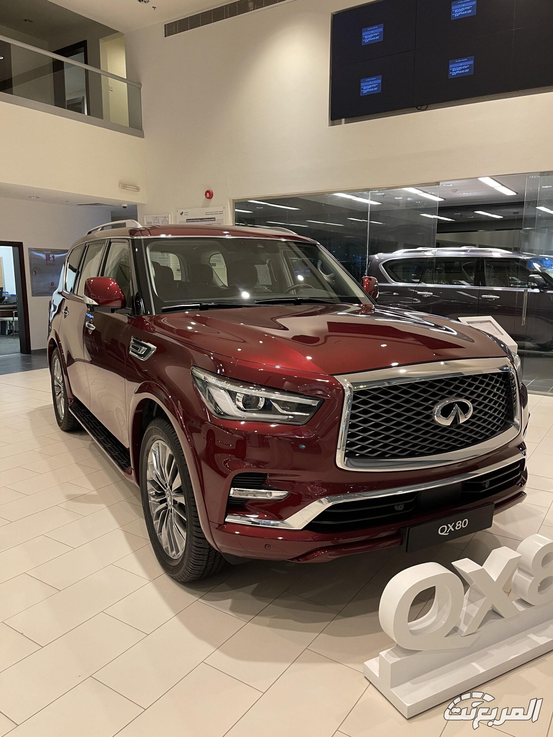 صور انفينيتي QX80 موديل 2025 بجودة عالية من الداخل والخارج والألوان المتوفرة