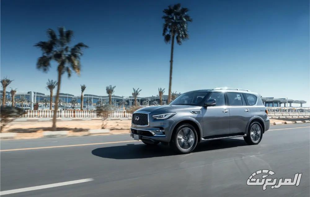 صور انفينيتي QX80 موديل 2025 بجودة عالية من الداخل والخارج والألوان المتوفرة