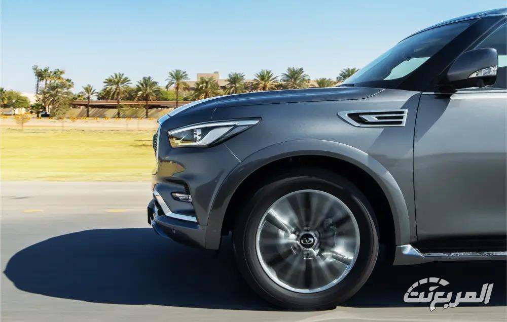 صور انفينيتي QX80 موديل 2025 بجودة عالية من الداخل والخارج والألوان المتوفرة