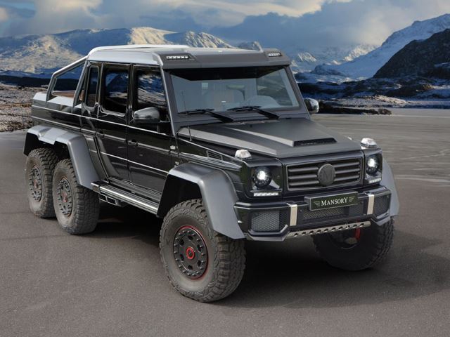 “بالصور”مانسوري تكشف عن G63 AMG 6X6 المعدلة بقوة 840  حصان