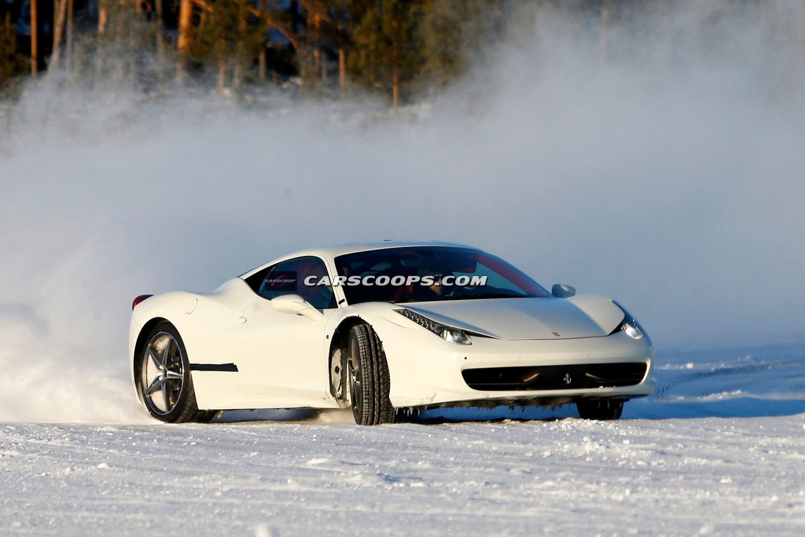 صور تجسسية تكشف نموذج اختباري لسيارة فيراري 458 المستقبلية Ferrari 458