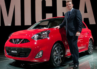 نيسان ميكرا 2015 تعرض في كندا بخيار واحد للمحرك Nissan Micra