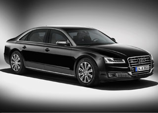 أودي ايه ناين Audi A8 تقدم مزيداً من الحماية مع زجاج VR 7 المدعوم بمعيار الحماية البالستية