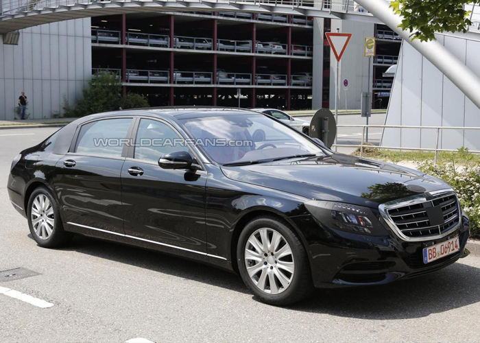 “فيديو تجسسي” يرصد مرسيدس بنز S كلاس مايباخ بأطول قاعدة عجلات S-Class Maybach