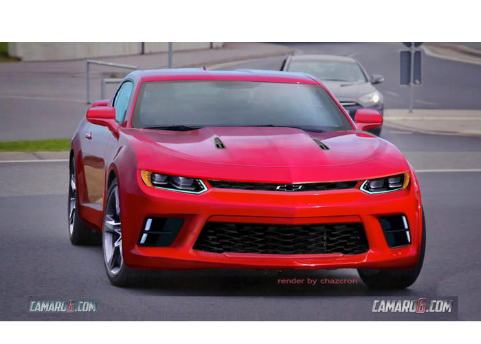 "صور" تخيلية لسيارة شيفرولية كامارو 2016 بالشكل الجديد كلياً Chevrolet Camaro 9