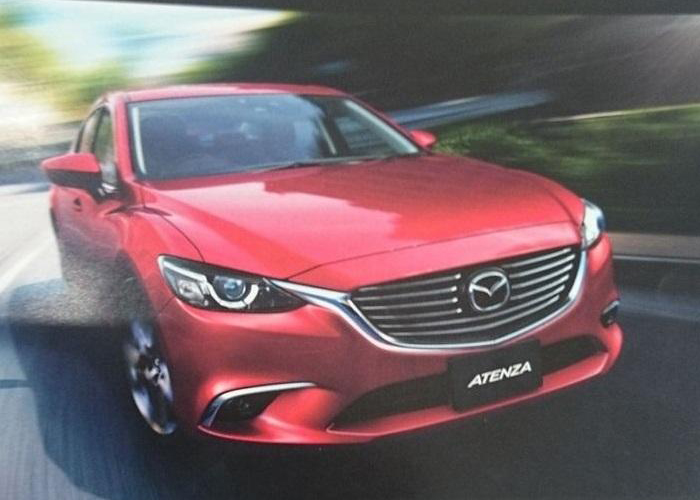 "بالصور" مازدا 6 2016 تحصل على تغييرات جديدة وتظهر في أول صور مسربة Mazda 6 10