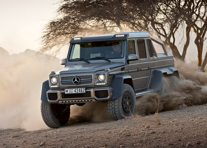 مرسيدس 6x6 G63 AMG 2015 "تقرير ومواصفات واسعار" Mercedes-Benz 4