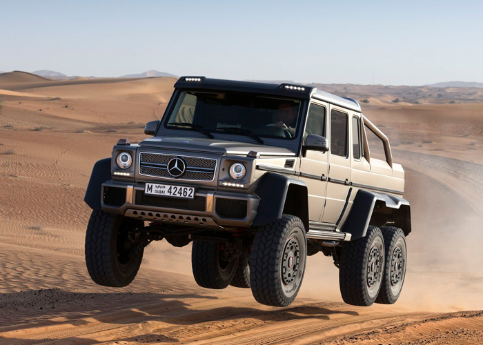 “تقرير” مرسيدس G63 AMG 6×6 ذات الدفع السداسي + الاسعار والمواصفات