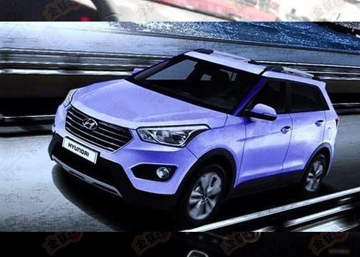 صور من الصين تكشف عن دواخل هيونداي ix25 كروس اوفر الجديدة Hyundai 2015 1