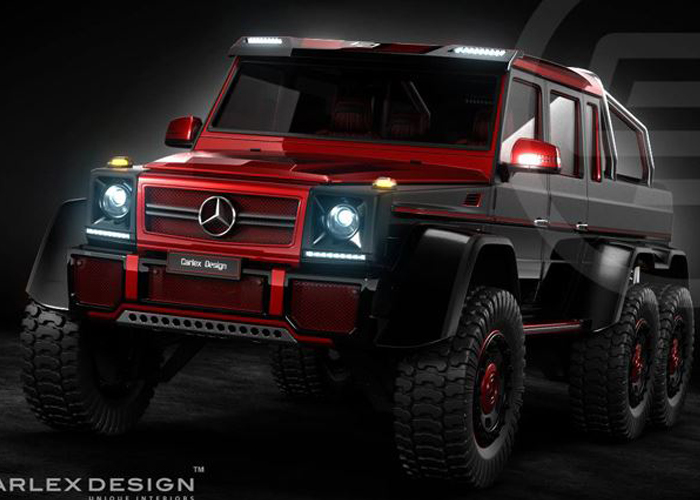 “بالصور” كلاركس ديزاين تتباهى بتصميم مرسيدس G63 AMG الخارجي