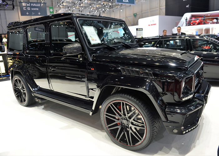 مرسيدس G65 2014 "وحش برابوس" يظهر في جنيف Brabus G65 800 9