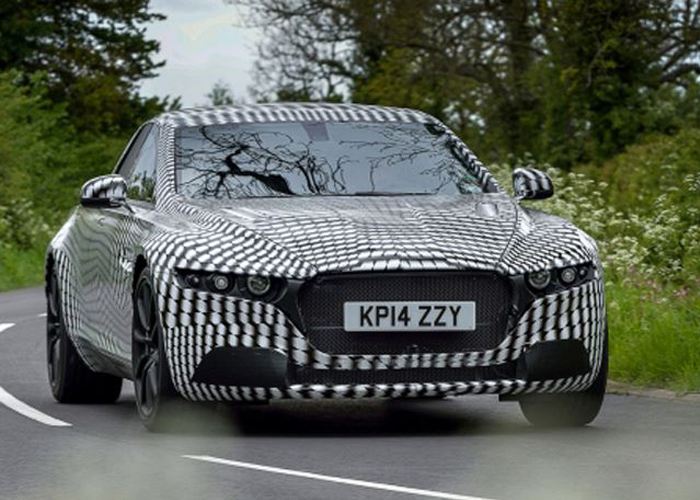 استون مارتن تقوم بإختبار غامض لطرازها لاجوندا الجديد Aston Martin Lagonda 5