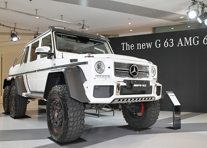 مرسيدس بنز G63 AMG 6×6 الوحش يصل الاسواق اليابانية “صور ومواصفات”