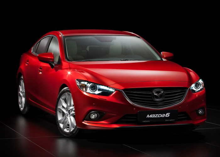 مازدا سكس 2014 تحصد أعلى تقييمات السلامة القياسية فئة الخمس نجوم Mazda6 2014