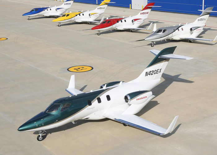 “بالصور” أول طائرة هوندا اقتربت من الانتاج الرسمي والاختبار HondaJet