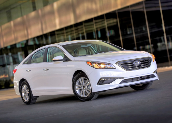 هيونداي سوناتا 2015 ايكو الجديدة تأتي بسبع سرعات ومحرك 1.6 ليتر توربو Hyundai Sonata