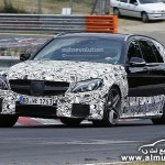 "صور تجسسية" مرسيدس بنز C 63 AMG Estate S205 اثناء اختبارها على حلبة نوربورغرينغ 2