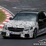 "صور تجسسية" مرسيدس بنز C 63 AMG Estate S205 اثناء اختبارها على حلبة نوربورغرينغ 8